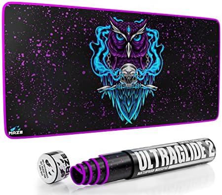 [14969] MAZE Deskmats 2XL - NIGHT OWL-B