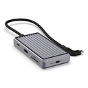 UNISYNK 8 PORT USB C HUD V2 GREY