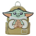 Loungefly! Leather: Mandalorian Grogu and Crabbies Cosplay Mini Backpack - Figure