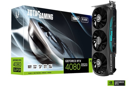 [116614] ZOTAC GAMING GeForce RTX 4080 SUPER Trinity Black Edition S6GB GDDR6X