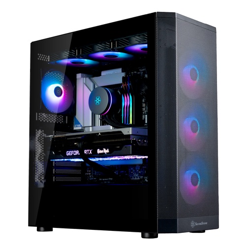 [116619] SilverStone Experience High Airflow  ATX Mid-Tower Chassis with Dual Radiator Sup