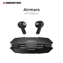 Monster AIRMARS XKT08 Pro Wireless Gaming Headphones Black