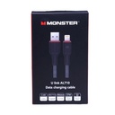 Monster U Link AL710 Data Charging Cable Black