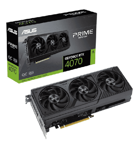 [128341] ASUS Prime GeForce RTX 4070 OC Edition 12GB GDDR6X