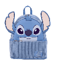 Loungefly! Leather: Disney Stitch Minimal Corduroy Mini Backpack