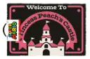 Pyramid Super Mario Peach Castle Doormat 