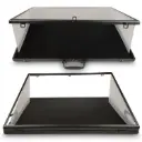 Evoretro Aluminum 36x24x4" Display Case - Black 