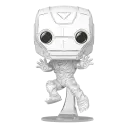 Funko Pop! Marvel: Marvel Sketched - Iron Man
