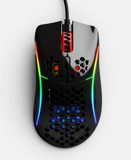 [1116] Glorious Model D- RGB Gaming Mouse - Glossy Black